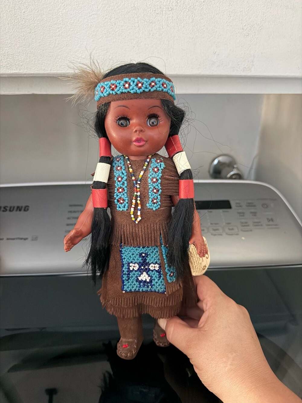 Vintage Carlson "Osage Princess" Native American Collectible
